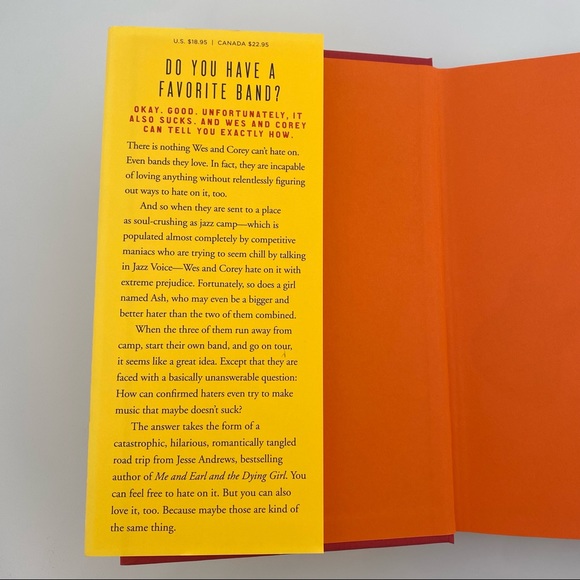 The Haters. Jesse Andrews. Me and Earl and the Dying girl. Novel book. - Picture 4 of 5